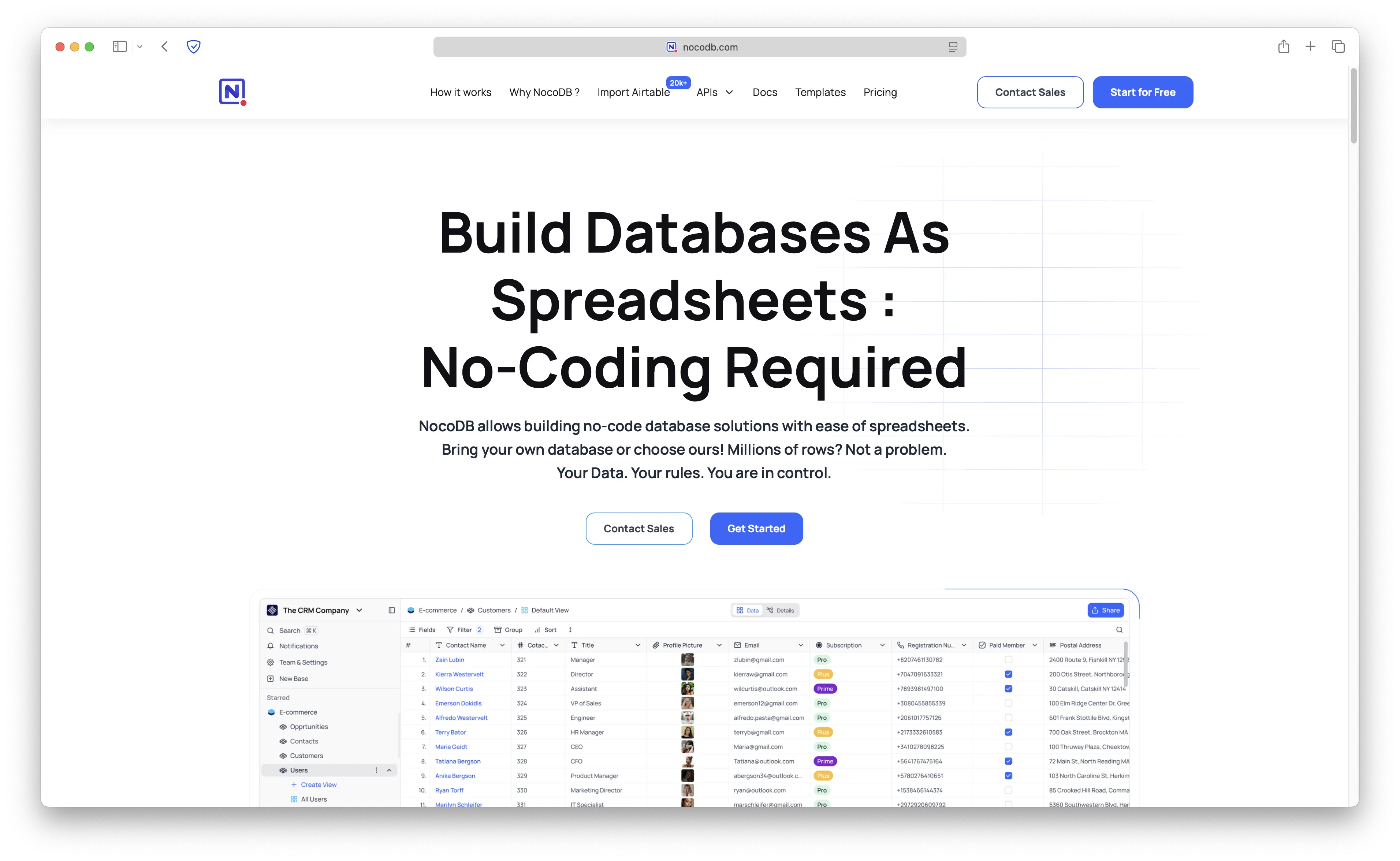 NocoDB